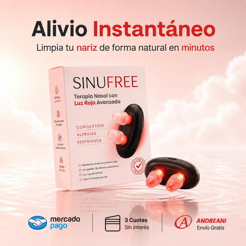 Sinufree™ - Siente el alivio de respirar mejor