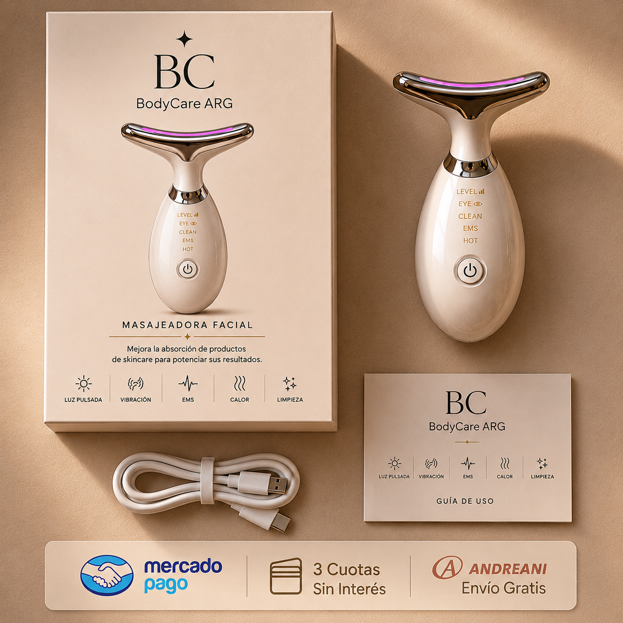 PureLift Pro - Masajeador Facial